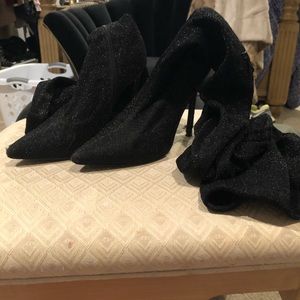 Black over the knee boots